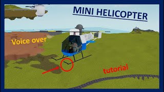 MINI HELICOPTER  Plane Crazy  Tutorial [upl. by Noiek801]