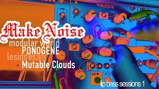 Make Noise PHONOGENE  Mutable CLOUDS  The Fun Of TWEAKING  Lip Brass 1 [upl. by Nohtan]