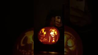 Carving TIM Burton’s NIGHTMARE Before CHRISTMAS Pumpkins FOR Halloween [upl. by Gonagle]