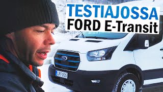 TESTIAJOSSA  Ford ETransit w Henri Haapamäki [upl. by Ocisnarf]