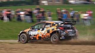 Ypres Rally 2024  Qualifying  Mistake On The Limit amp Pure Sound [upl. by Haslam]