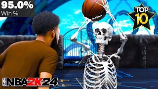 NEW DEMIGOD BUILD NEEDS TO BE BANNED… Best Build NBA 2K24 [upl. by Goldman683]