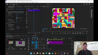 Moving a GIF or PNG in Adobe Premiere using keyframes  Digital Media amp Techniques [upl. by Araic]