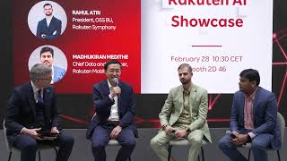 Rakuten AI Showcase at Mobile World Congress 2024 [upl. by Ligetti505]