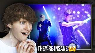 THEYRE INSANE EXO 엑소 Lightsaber  Transformer  Overdose  Live Performance ReactionReview [upl. by Ynolem]