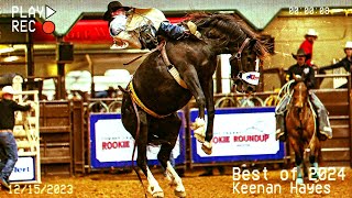 Reigning World Champion Keenan Hayes Most Impressive Rides of 2024  Best of ProRodeo 2024 [upl. by Elias]