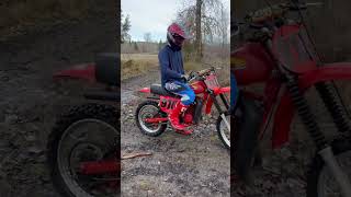 Ripping a 1979 CR125 [upl. by Nnairac]