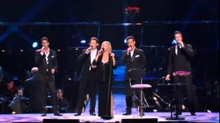 Barbra Streisand with Il Divo  Evergreen [upl. by Cynthea124]