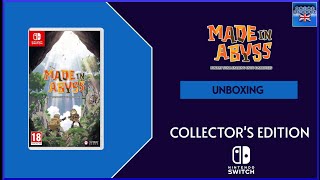 Unboxing Made in Abyss Binary Star Falling into Darkness  Collectors Edition Nintendo Switch [upl. by Eirrak]