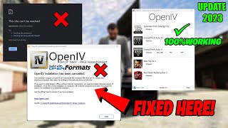 FIX OPENIV WEBSITE NOT OPENING  HOW TO INSTALL OPENIV  FIX OPENIV HAS BEEN CANCELLED  2023 [upl. by Acherman]