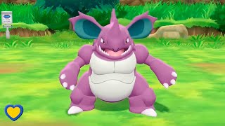 HOW TO GET Nidoking in Pokémon Lets Go Pikachu amp Eevee [upl. by Hamachi]