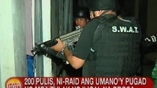 UB 200 pulis niraid ang umanoy pugad ng mga tulak ng iligal na droga sa Cavite [upl. by Rorie198]