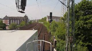 Führerstandsmitfahrt  TX Logistik Kalkzug mit Doppeltraktion G1206 Umleitung via Düsseldorf [upl. by Boyse]