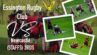 Essington RUFC 37 vs 15 Newcastle staffs 3s FULL GAME [upl. by Esyned]