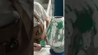 How to Glaze Pottery with Oxides and Stains [upl. by Acceb807]