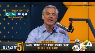 THE HERD  Colin Cowherd CONFIDENT Los Angeles Rams Will OWN Dolphins  NFL [upl. by Brana]