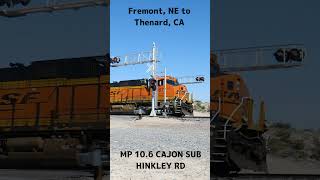 BNSF 4287 WB SFRESCO Fremont NE to Thenard CA 4132024 [upl. by Rhea100]