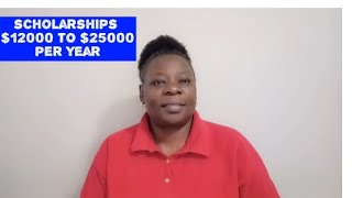 Scholarship EXPERT Reveals 12000 to 25000 Yearly Awards [upl. by Queen982]