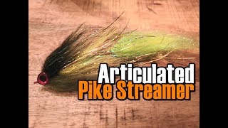 Fly Tying Articulated Pike Streamer [upl. by Karr]