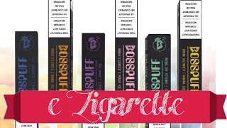 Vape Ohne Nikotin BOSSPUFF Einweg e Zigarette Bewertung Test Review MangoEis TraubenEis [upl. by Fabrianne]