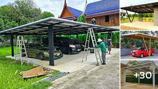 30 Carport Design Ideas Stylish Spaces For Your Automobile [upl. by Anesusa]