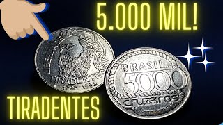 5 MIL CRUZEIROS DO TIRADENTES VALE MAIS DE 1000 REAIS🤑 [upl. by Boyer]