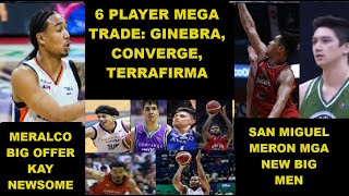 GINEBRA CONVERGE SUBMIT 6 PLAYER TRADE TO PBA  SMB MAY 3 TRADES NA PLANO  MAGNOLIA NEWS [upl. by Ahsienel]