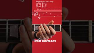 Heart Shaped Box  Nirvana guitarlesson [upl. by Jaco]