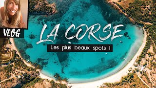 LA CORSE  Les PLUS BEAUX SPOTS   VLOG amp ROAD TRIP en CORSE [upl. by Gala]