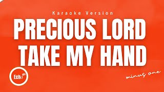 PRECIOUS LORD TAKE MY HAND Karaoke Version  Minus One [upl. by Sidoon]