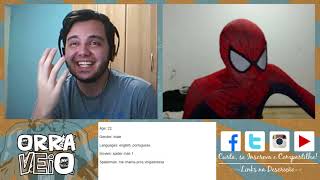 ENCONTREI O HOMEM ARANHA  LuisRavei [upl. by Nosrac16]