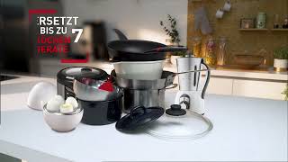 TEFAL Turbo Cuisine CY7548 Multikocher Schnellkochtopf  Vielseitig [upl. by Aduh]