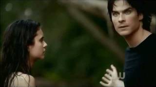 The Vampire Diaries 3x02 DamonElenaAlaric Lake scene HD [upl. by Atnuahsal838]