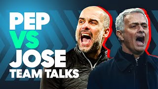 Pep v Joses Team Talk Styles  Who Comes Out on Top  All or Nothing [upl. by Aydin357]