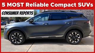 5 Most Reliable And FuelEfficient Compact SUVs  Consumer Reports [upl. by Dagna]