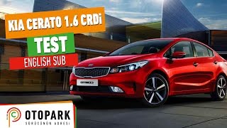 Kia Cerato 16 CRDi Concept Plus  TEST  English Subtitled [upl. by Naut]