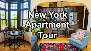 New York Vintage Apartment Tour Historic 1880s School Housecolorful plant filled thrifted [upl. by Miller]