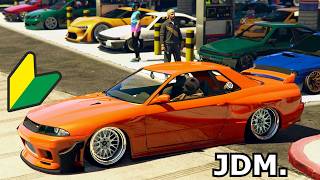 What JDM Car Meets Are Like In GTA Online [upl. by Cami256]