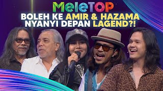 Alamak Amir Masdi amp Hazama NERVOUS Nyanyi Depan Lagend  Battle MeleTOP  Zizan amp Hawa [upl. by Lydie570]