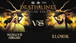 BATALLAS ESCRITAS ELORIK VS NINGYO JORURI  DeathLines 2024💥 Génesis Cap 1 [upl. by Bratton]