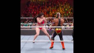 Live WWE 2K24  Randy Orton vs Indian Female Wrestler on WWE  WWE Smackdown Today Fight shorts [upl. by Sorce283]