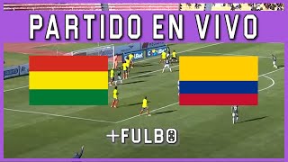 🔴 BOLIVIA vs COLOMBIA EN VIVO 🔥 ELIMINATORIAS MUNDIAL 2026 🏆 [upl. by Eitak]