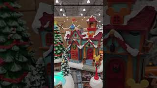 Awesome disney christmas hollidayvillage at costco mickeymouse mickey disneyland goofy [upl. by Natan]