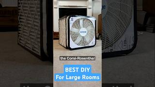 The BEST Air Purifier DIY design for Large Rooms airpurifier shorts diy diy [upl. by Lucic]