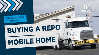 All About Buying a Repo Mobile Home [upl. by Germann392]