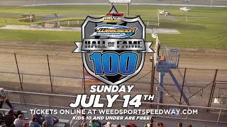 Weedsport Speedway  Hall of Fame 100  July 14 2024 [upl. by Narot]