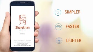 SHAREKHAN APP TUTORIAL PART ONE [upl. by Fogg]