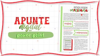 🌈 Apunte Bonito Digital en Power Point 🎇  Notas de Ross🎇 [upl. by Kerat]