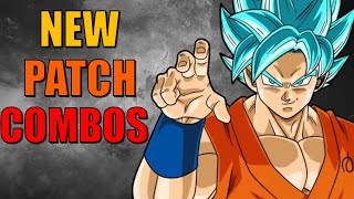 SSGSS Goku New Patch Combosv138  DBFZ [upl. by Moorish]