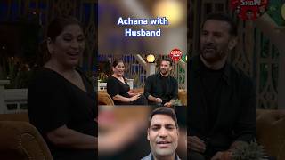 Archana with Husband Parmeet Sethi on Kapil Sharma ShowComedyfunnytrendingshorts [upl. by Rednijar]